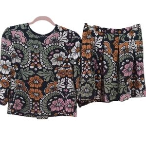 H&M Matching Floral Coordinates Skirt Set.   Sz 6